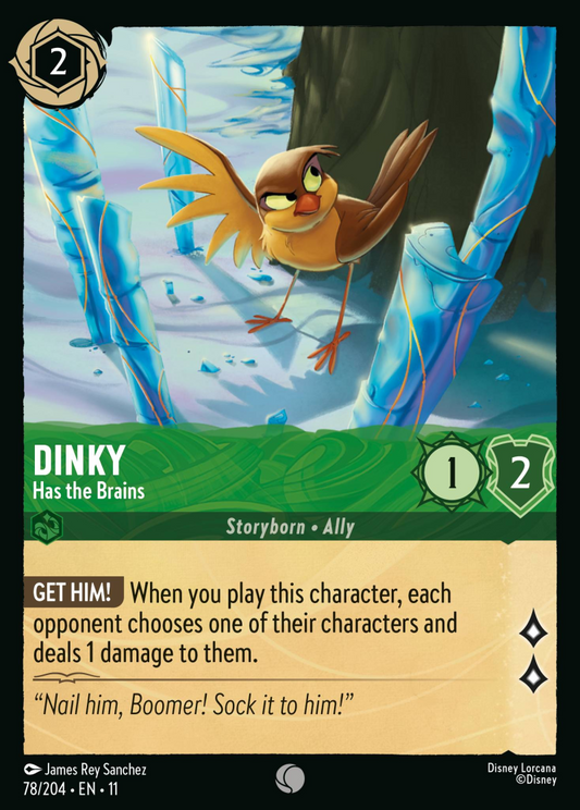 Winterspell - 078/204 - Dinky - Has the Brains