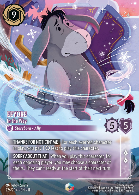 Winterspell - 226/204 - Eeyore - In the Way