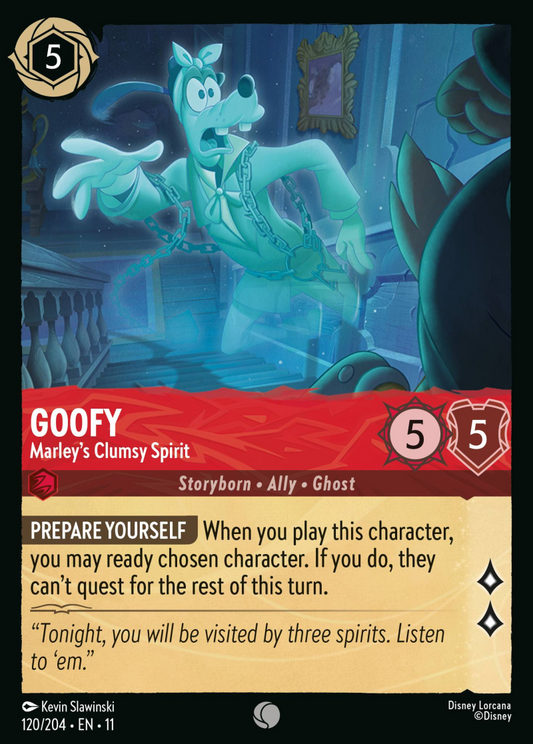 Winterspell - 120/204 - Goofy - Marley's Clumsy Spirit