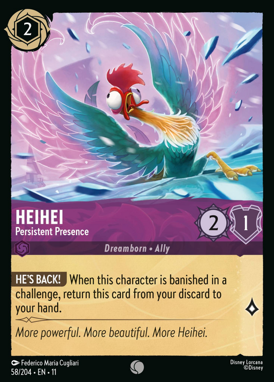 Winterspell - 058/204 - HeiHei - Persistent Presence