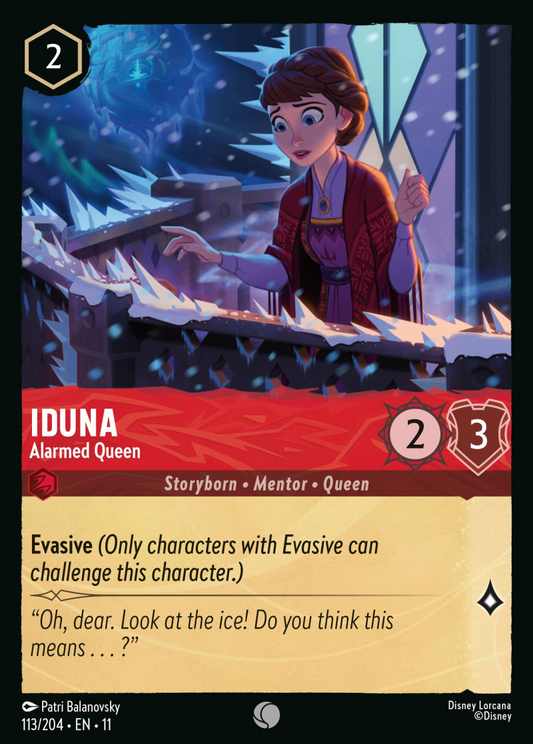 Winterspell - 113/204 - Iduna - Alarmed Queen
