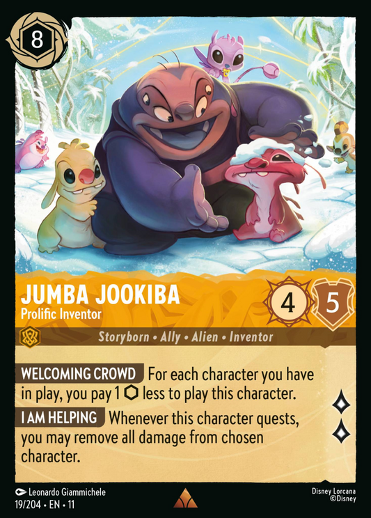 Winterspell - 019/204 - Jumba Jookiba - Prolific Inventor