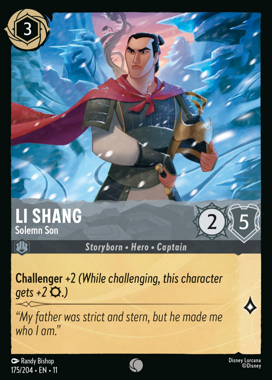 Winterspell - 175/204 - Li Shang - Solemn Son