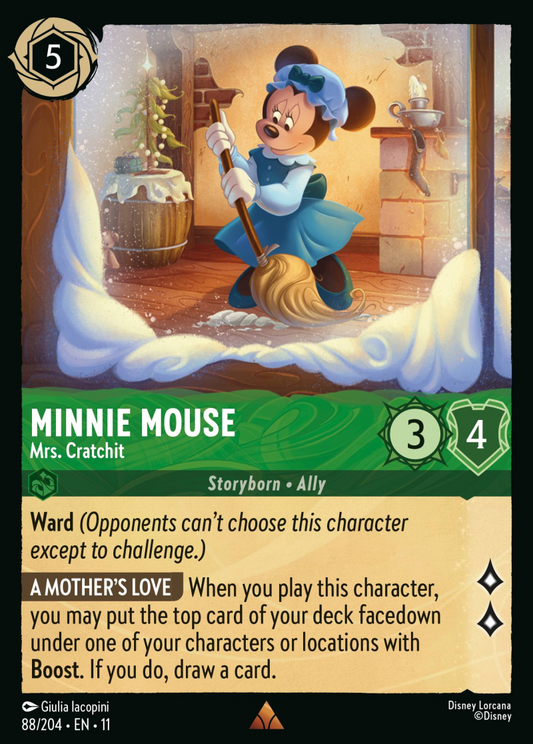 Winterspell - 088/204 - Minnie Mouse - Mrs. Cratchit
