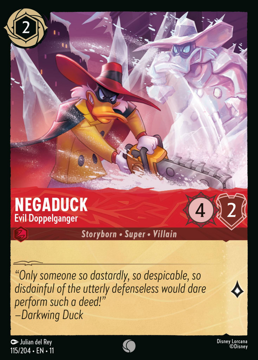 Winterspell - 115/204 - Negaduck - Evil Doppelganger