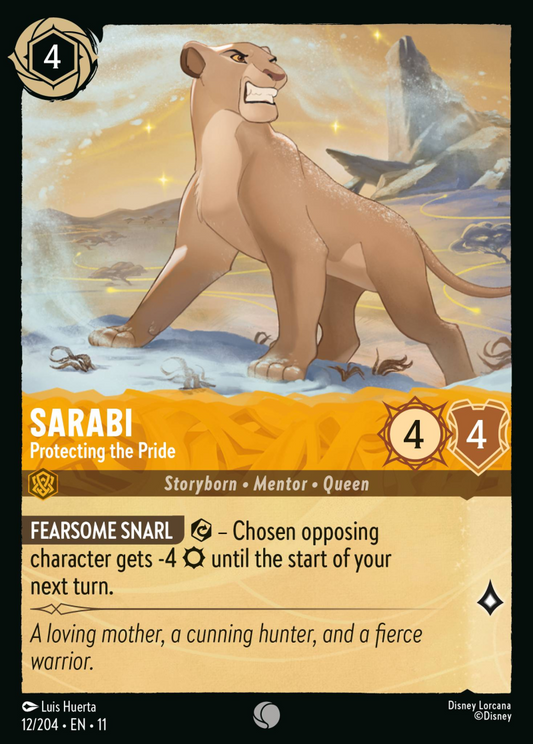 Winterspell - 012/204 - Sarabi - Protecting the Pride