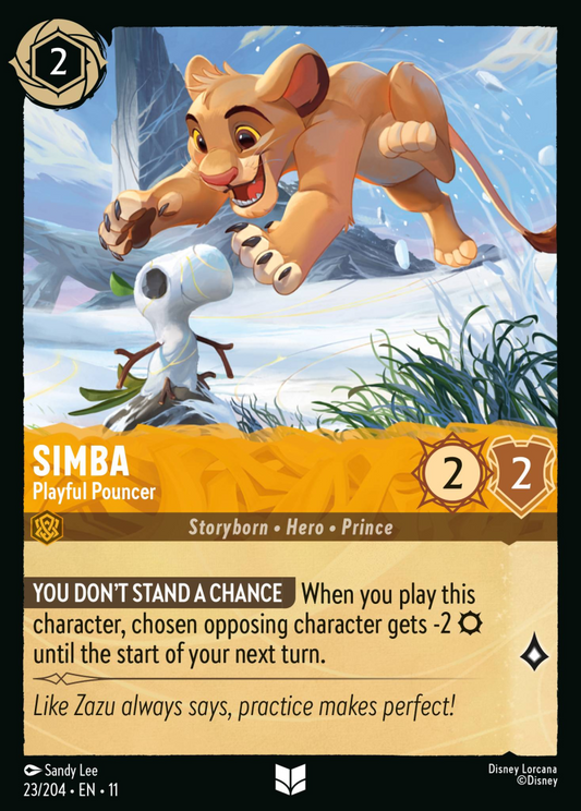 Winterspell - 023/204 - Simba - Playful Pouncer