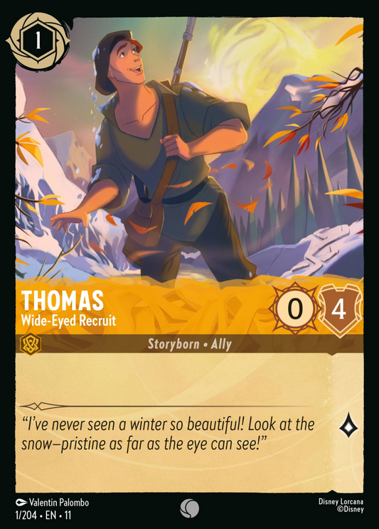 Winterspell - 001/204 - Thomas - Wide-Eyed Recruit