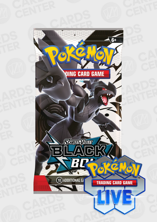 Live Code Card: Black Bolt Booster Pack