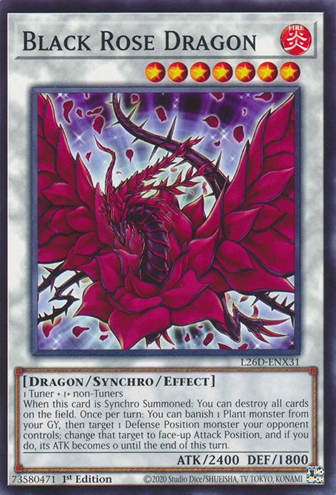 L26D-ENX31 - Black Rose Dragon