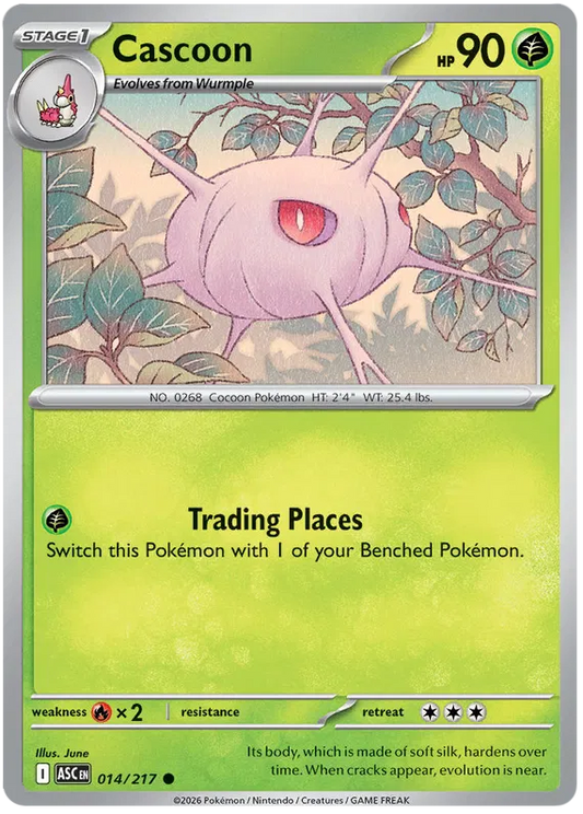 Ascended Heroes - 014/217 - Cascoon