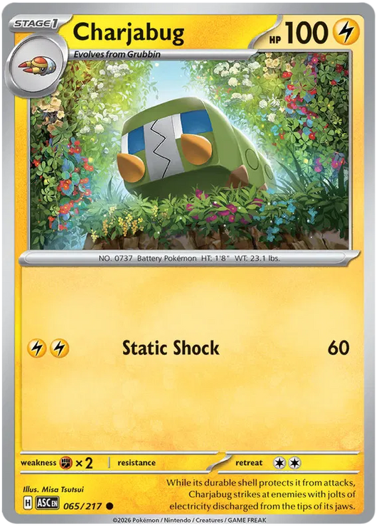 Ascended Heroes - 065/217 - Charjabug