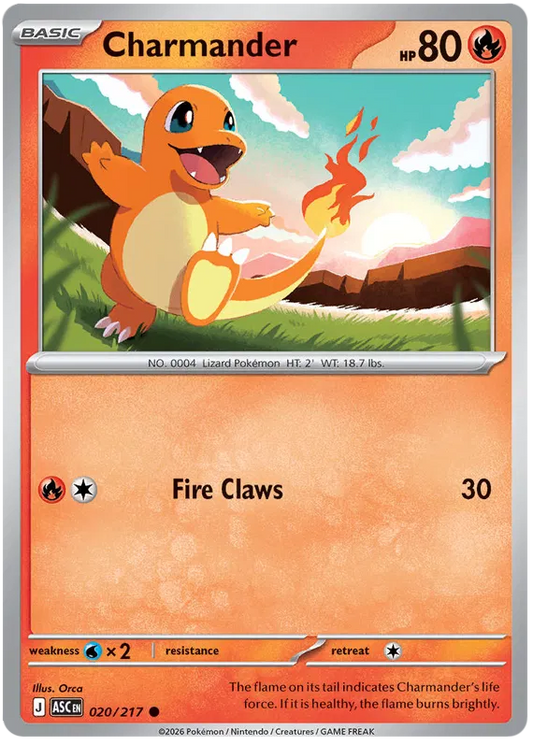 Ascended Heroes - 020/217 - Charmander