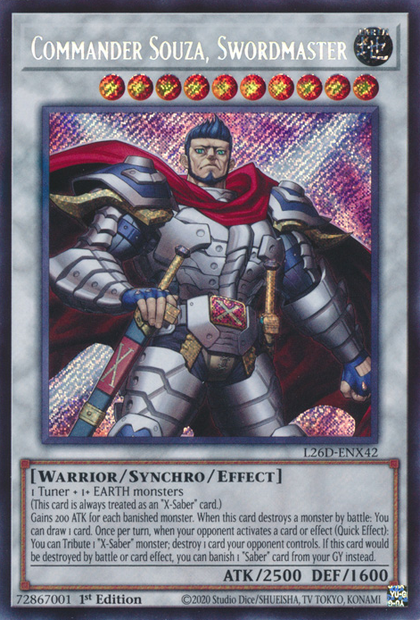 L26D-ENX42 - Commander Souza, Swordmaster