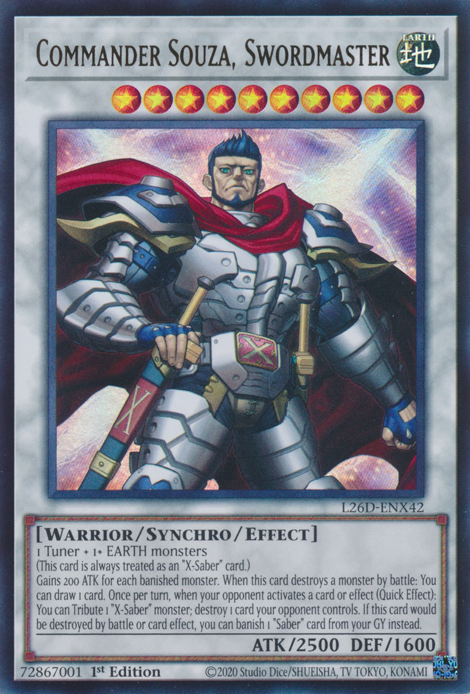 L26D-ENX42 - Commander Souza, Swordmaster
