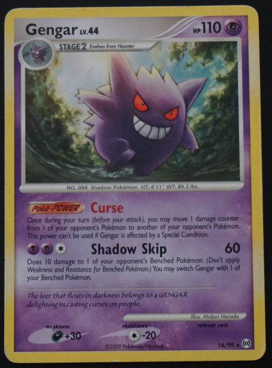 Arceus - 16/99 - Gengar lv.44 (Good)