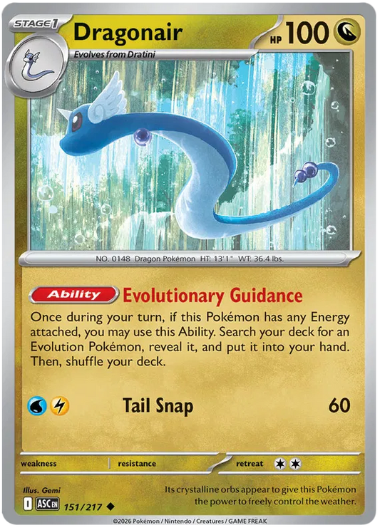 Ascended Heroes - 151/217 - Dragonair