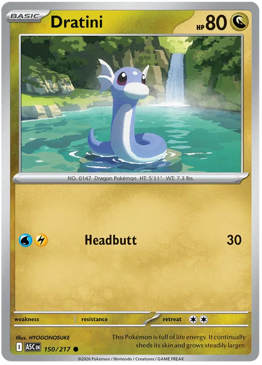 Ascended Heroes - 150/217 - Dratini