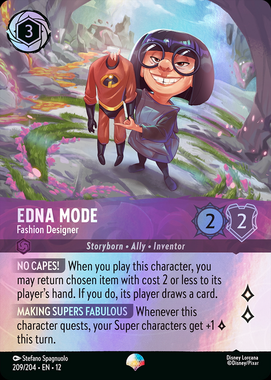 Wilds Unknown - 209/204 - Edna Mode - Fashion Designer