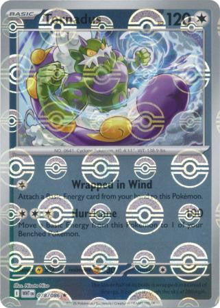White Flare - 078/086 - Tornadus - Poké Ball Reverse Holo