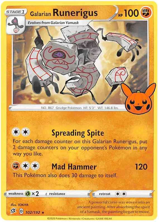 Trick or Trade 2023 - RCL 102 - Galarian Runerigus