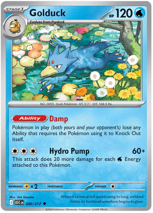 Ascended Heroes - 040/217 - Golduck