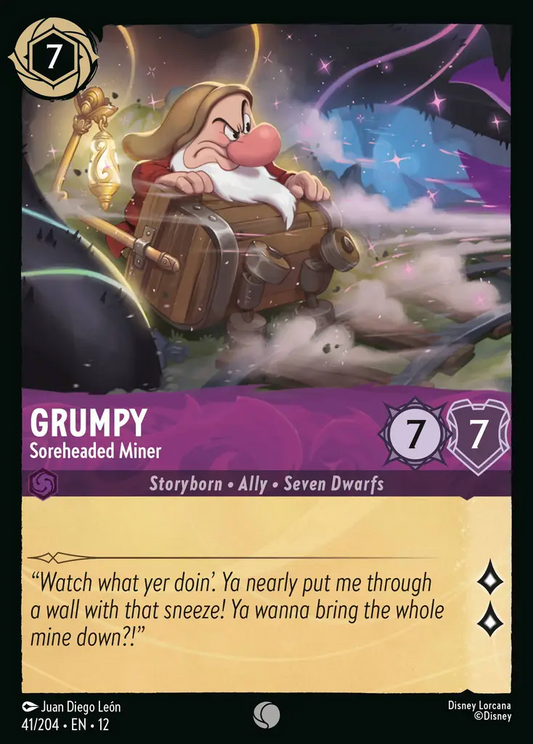 Wilds Unknown - 041/204 - Grumpy - Soreheaded Miner