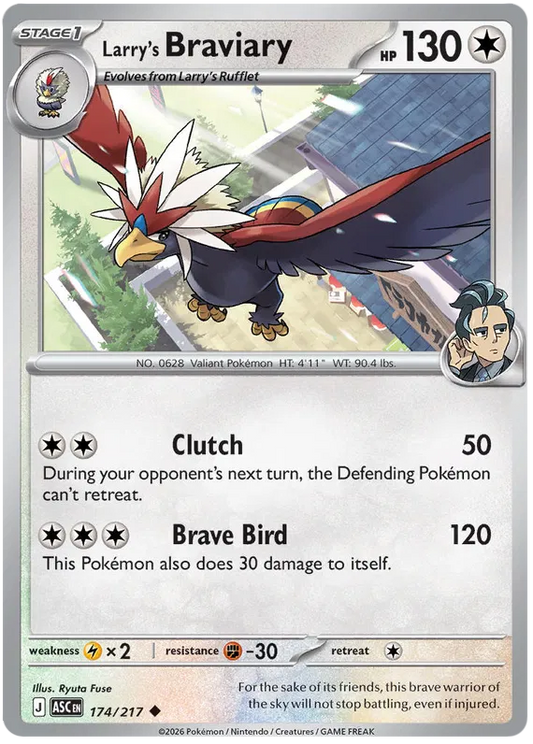 Ascended Heroes - 174/217 - Larry's Braviary