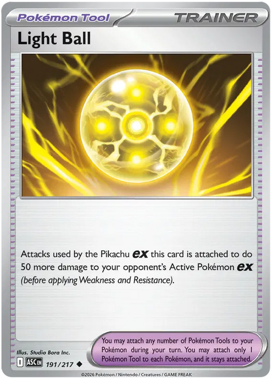 Ascended Heroes - 191/217 - Light Ball