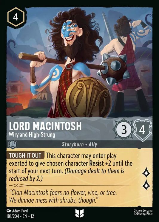 Wilds Unknown - 181/204 - Lord Macintosh - Wiry and High‐Strung
