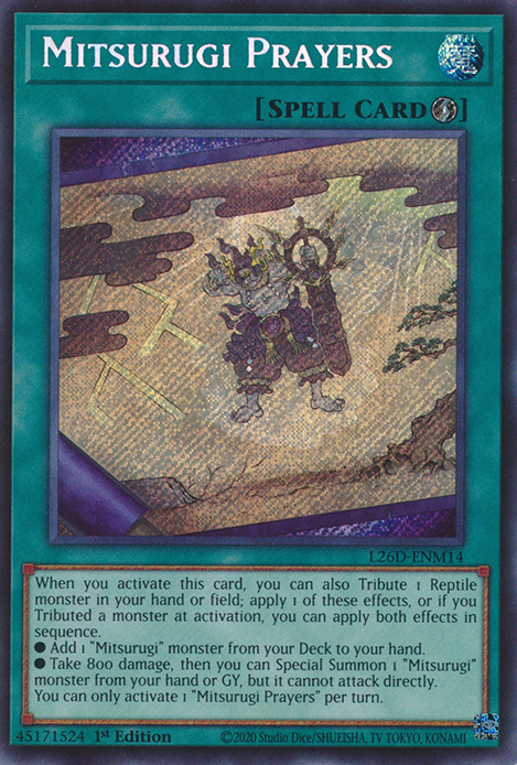 L26D-ENM14 - Mitsurugi Prayers