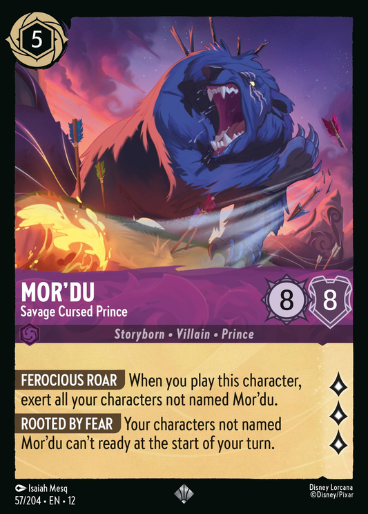 Wilds Unknown - 057/204 - Mor'du - Savage Cursed Prince