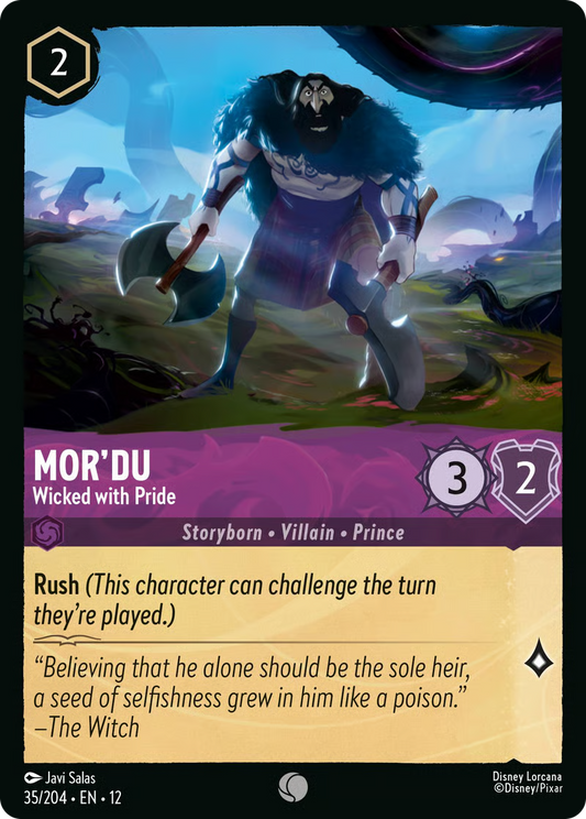 Wilds Unknown - 035/204 - Mor'du - Wicked with Pride