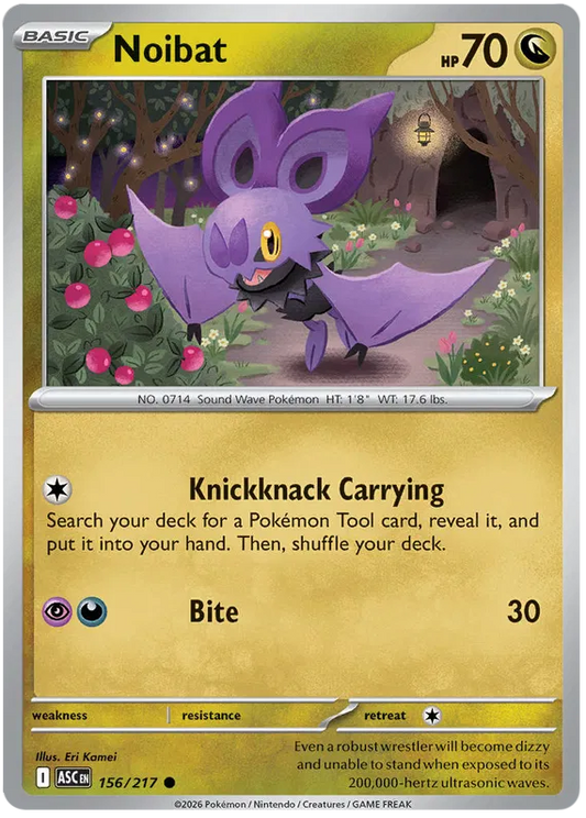 Ascended Heroes - 156/217 - Noibat