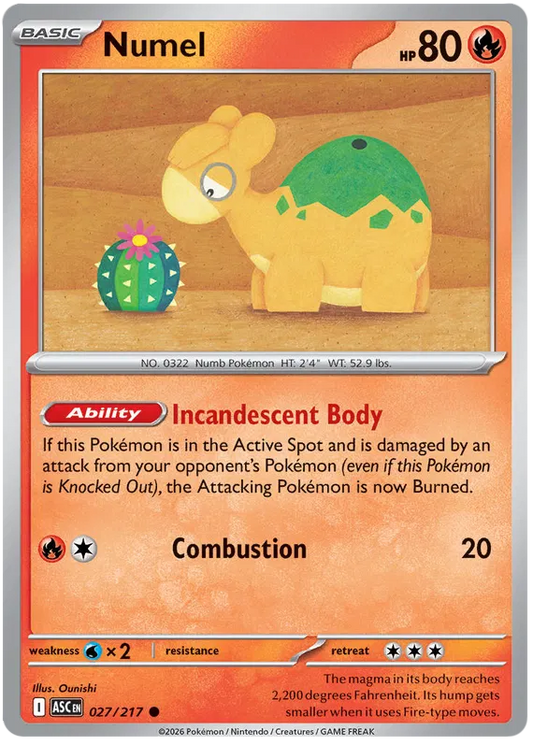 Ascended Heroes - 027/217 - Numel