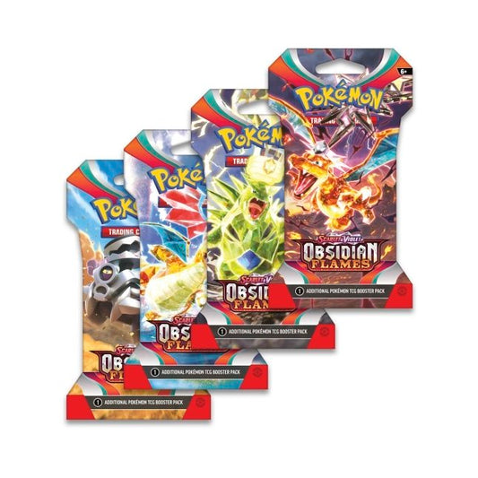 Obsidian Flames - Sleeved Booster Pack