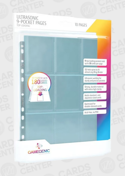 Gamegenic 9-Pocket Pages (10 pieces)