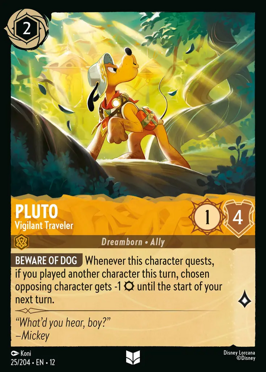 Wilds Unknown - 025/204 - Pluto - Vigilant Traveler