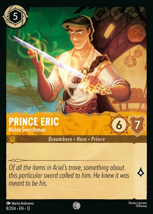Wilds Unknown - 008/204 - Prince Eric - Noble Swordsman