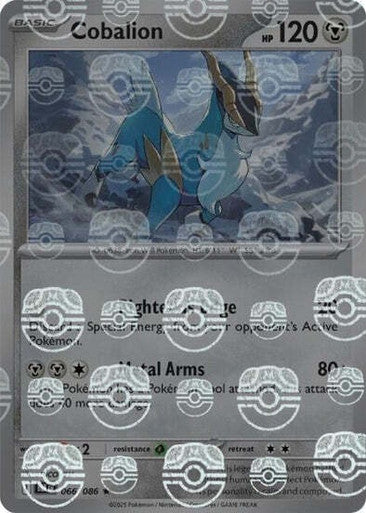 Black Bolt - 066/086 - Cobalion - Master Ball Reverse Holo