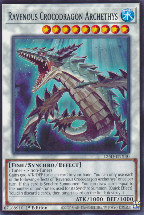 L26D-ENX40 - Ravenous Crocodragon Archethys
