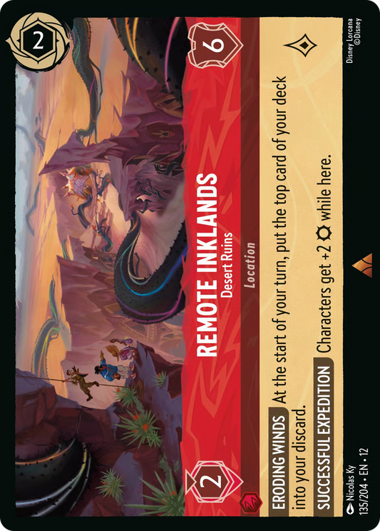 Wilds Unknown - 135/204 - Remote Inklands - Desert Ruins