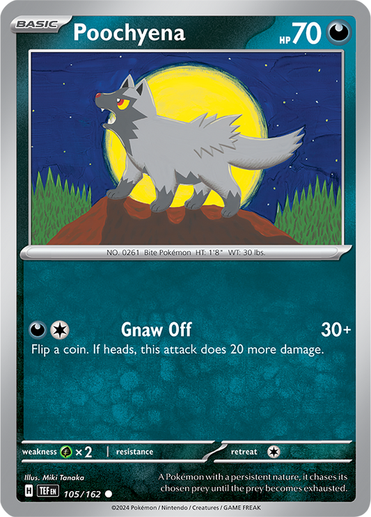 Temporal Forces - 105/162 - Poochyena