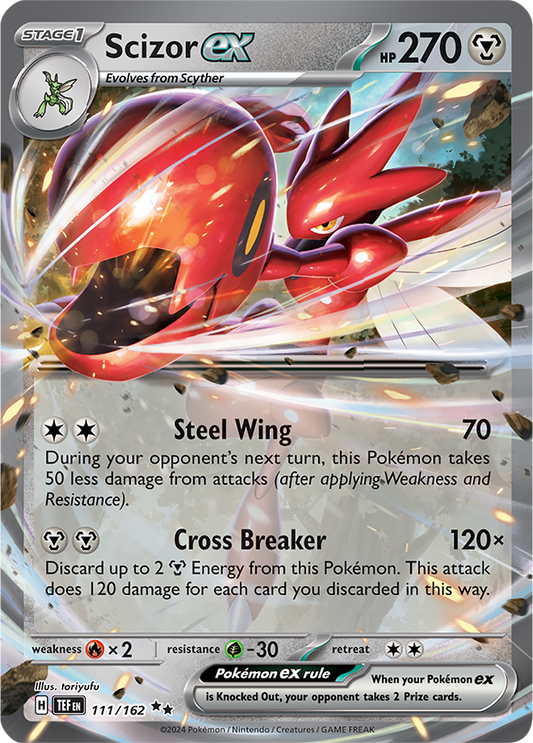 Temporal Forces - 111/162 - Scizor ex