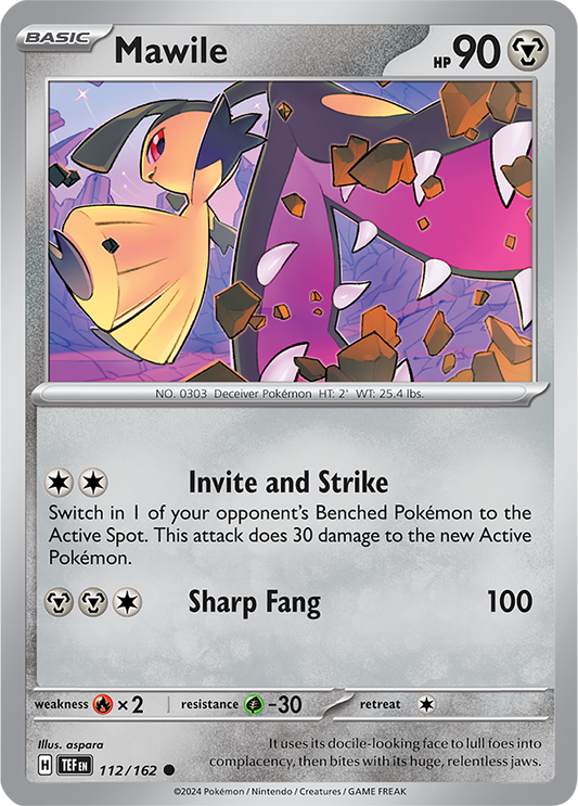 Temporal Forces - 112/162 - Mawile