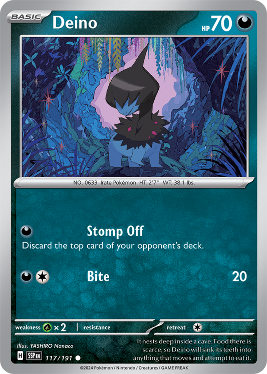 Surging Sparks - 117/191 - Deino