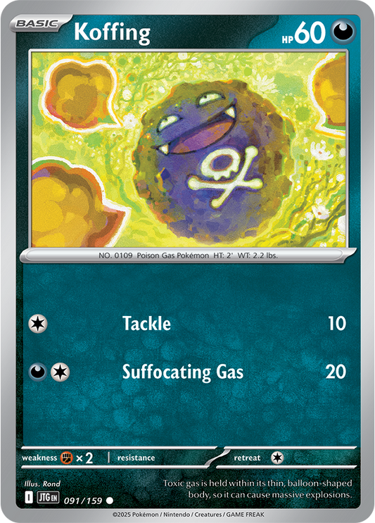 Journey Together - 091/159 - Koffing