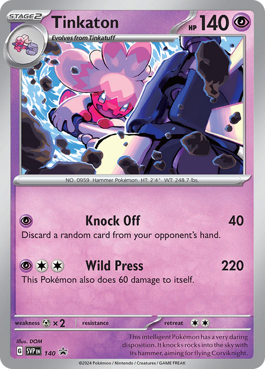 Black Star Promos - SVP140 - Tinkaton - Holo