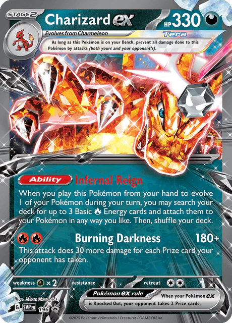 SVP196 - Charizard ex - Oversized Card