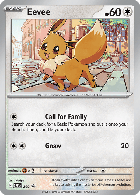 Black Star Promos - SVP200 - Eevee - Holo